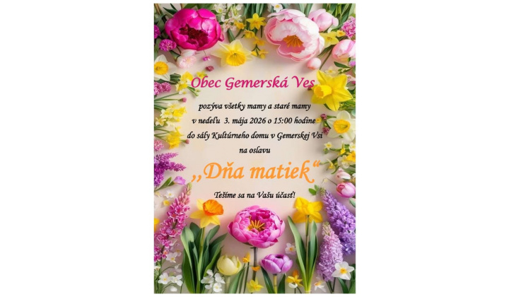 Fotka pre článok Deň matiek