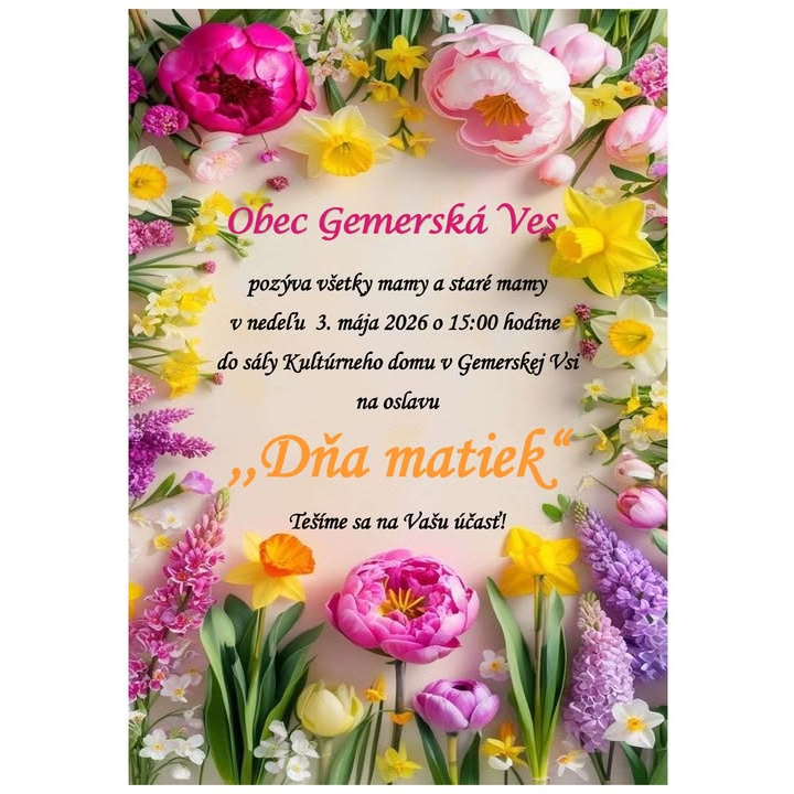 Menšia fotka pre článok Deň matiek