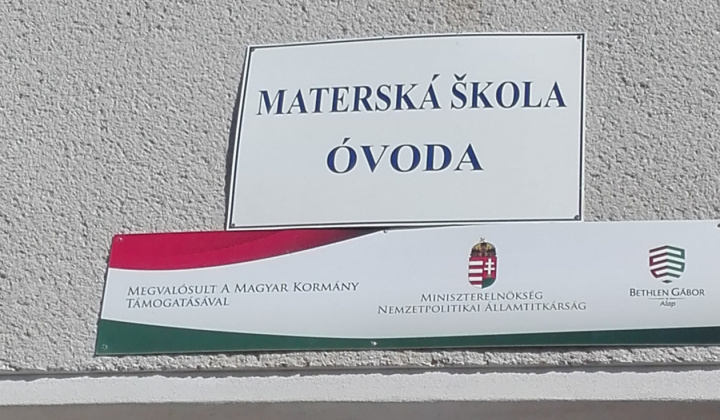 Materská škola - Óvoda