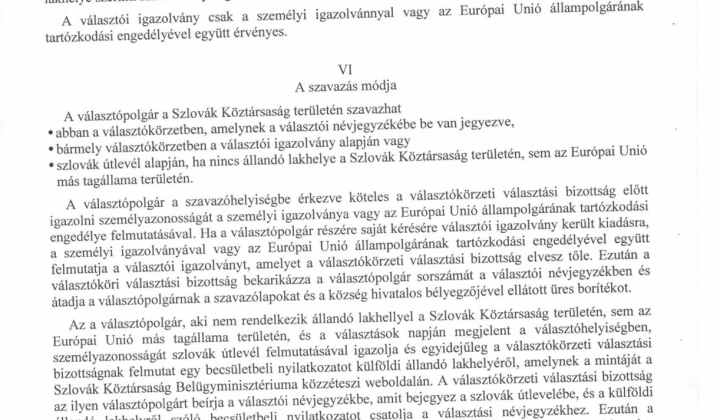 Aktuality / Voľby do EU - parlamentu - 2019