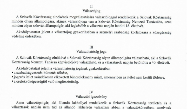 Aktuality / Voľby prezidenta SR - 2019